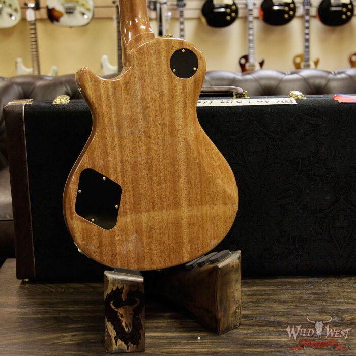 PRS Wood Library Artist Package McCarty Singlecut SC594 One Piece Quilt Top Ebony Fretboard Charcoal - Image 15