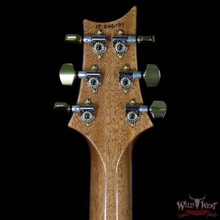PRS Wood Library Artist Package McCarty Singlecut SC594 One Piece Quilt Top Ebony Fretboard Charcoal - Image 10
