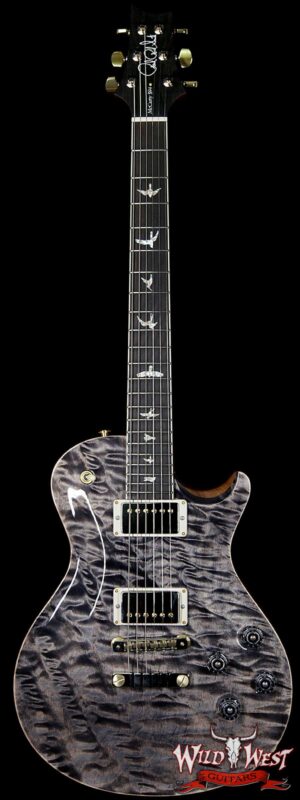 PRS Wood Library Artist Package McCarty Singlecut SC594 One Piece Quilt Top Ebony Fretboard Charcoal
