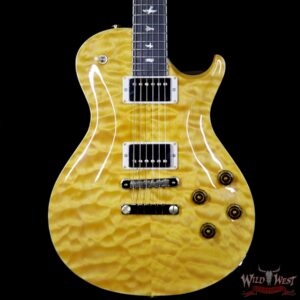 PRS Wood Library Artist Package McCarty Singlecut SC 594 Quilt Top Brazilian Rosewood Fretboard Honey - Image 3