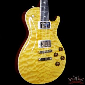 PRS Wood Library Artist Package McCarty Singlecut SC 594 Quilt Top Brazilian Rosewood Fretboard Honey - Image 4