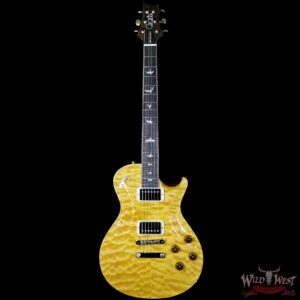 PRS Wood Library Artist Package McCarty Singlecut SC 594 Quilt Top Brazilian Rosewood Fretboard Honey - Image 5