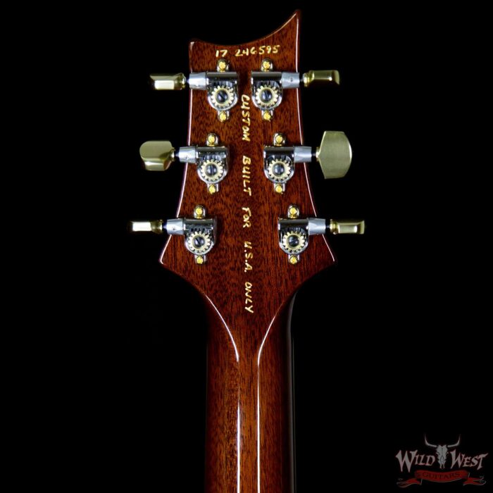 PRS Wood Library Artist Package McCarty Singlecut SC 594 Quilt Top Brazilian Rosewood Fretboard Honey - Image 10