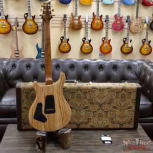 Paul Reed Smith Wood Library 10 Top Swamp Ash Custom 24 Roasted Maple Neck Cocobolo Board Blue Fade - Image 9