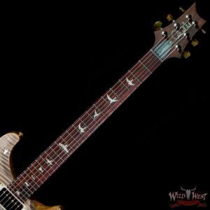 Paul Reed Smith Wood Library 10 Top Swamp Ash Custom 24 Roasted Maple Neck Cocobolo Board Gray Black Fade - Image 4