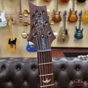 Paul Reed Smith Wood Library 10 Top Swamp Ash Custom 24 Roasted Maple Neck Cocobolo Board Gray Black Fade - Image 7
