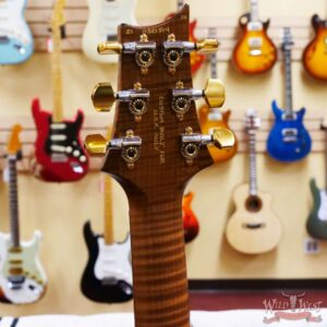 Paul Reed Smith Wood Library 10 Top Custom 24-08 Roasted Flame Maple Neck Brazilian Rosewood Board Bonnie Pink - Image 10
