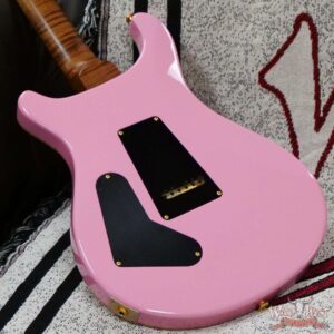 Paul Reed Smith Wood Library 10 Top Custom 24-08 Roasted Flame Maple Neck Brazilian Rosewood Board Bonnie Pink - Image 11