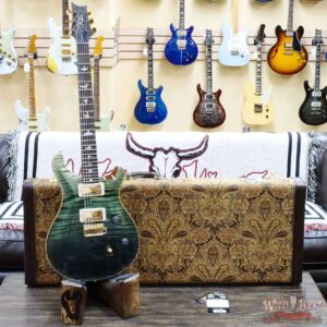 Paul Reed Smith PRS Wood Library 10 Top Custom 24 Brazilian Rosewood Fingerboard Trampas Green Fade (US Only / No International Shipping) - Image 6