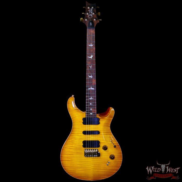 Paul Reed Smith PRS Wood Library 10 Top Swamp Ash 509 Flame Maple Neck Brazilian Rosewood McCarty Sunburst - Image 3