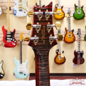 Paul Reed Smith PRS Wood Library 10 Top Swamp Ash 509 Flame Maple Neck Brazilian Rosewood Charcoal Cherry Burst - Image 10