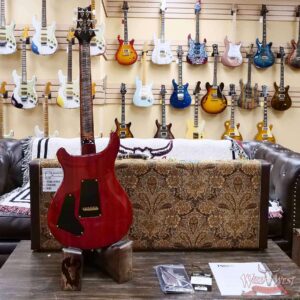 Paul Reed Smith PRS Wood Library 10 Top Special 22 Semi-Hollow Flame Maple Neck Brazilian Rosewood Fingerboard Chaocoal Cherry Burst 6.95 LBS (US Only / No International Shipping) - Image 9