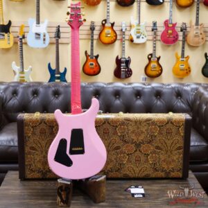 Paul Reed Smith Wood Library 10 Top Custom 24 Pattern Thin Flame Maple Neck Brazilian Rosewood Board Bonnie Pink - Image 9