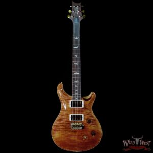 Paul Reed Smith Wood Library 10 Top Swamp Ash Custom 24 Roasted Maple Neck Cocobolo Board Copperhead - Image 3