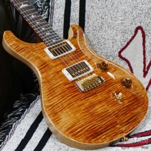 Paul Reed Smith Wood Library 10 Top Swamp Ash Custom 24 Roasted Maple Neck Cocobolo Board Copperhead - Image 8