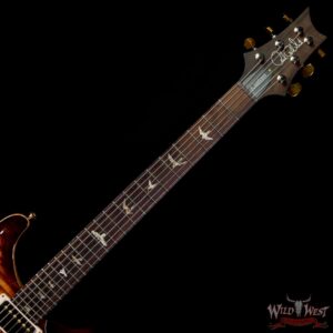 Paul Reed Smith Wood Library 10 Top Swamp Ash Custom 24 Piezo P24 Flame Maple Neck Brazilian Rosewood Copperhead - Image 4