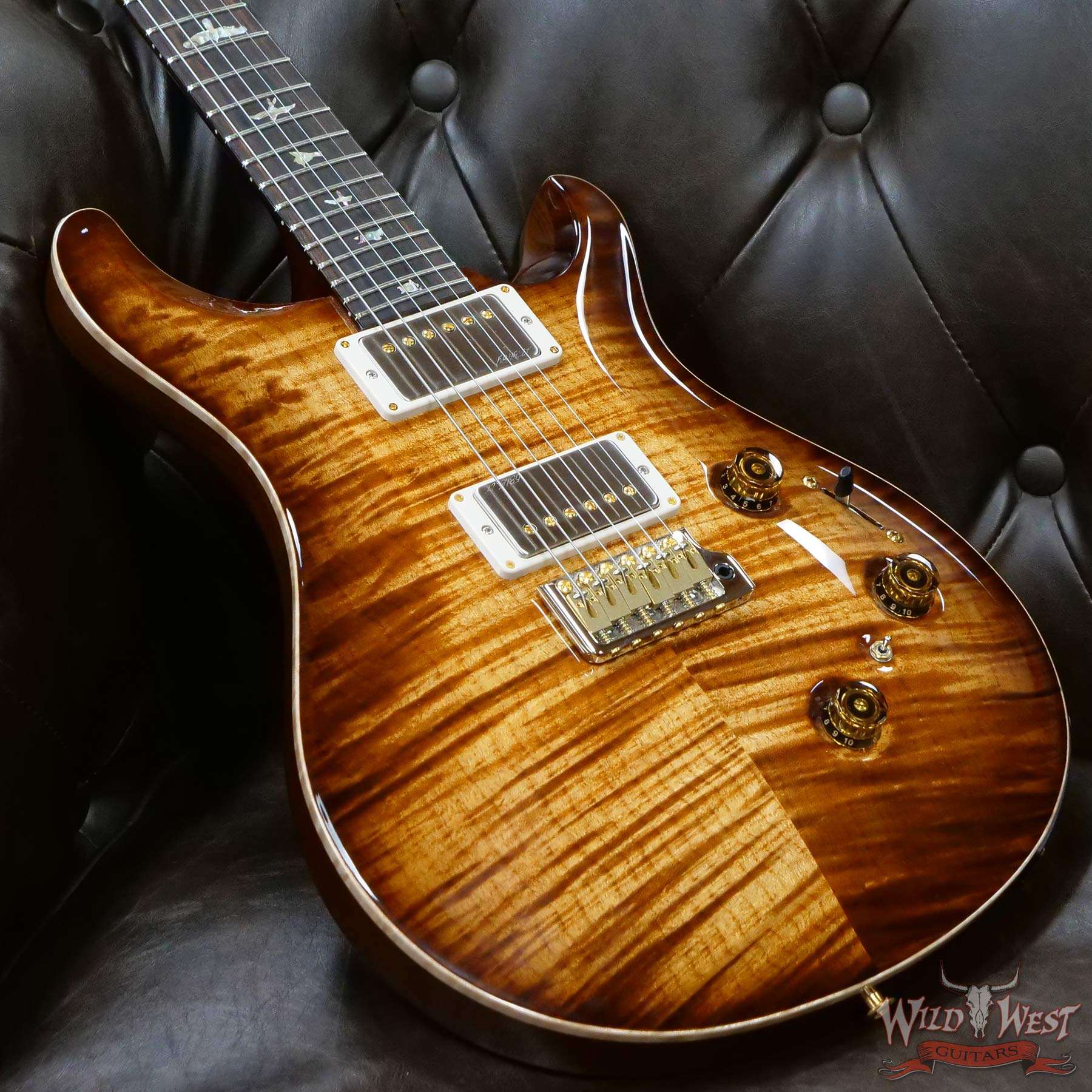 prs-wl-f10-cu24-321960-d3__wwg.jpg Paul Reed Smith Wood Library 10 Top Swamp Ash Custom 24 Piezo P24 Flame Maple Neck Brazilian Rosewood Copperhead - Image 8