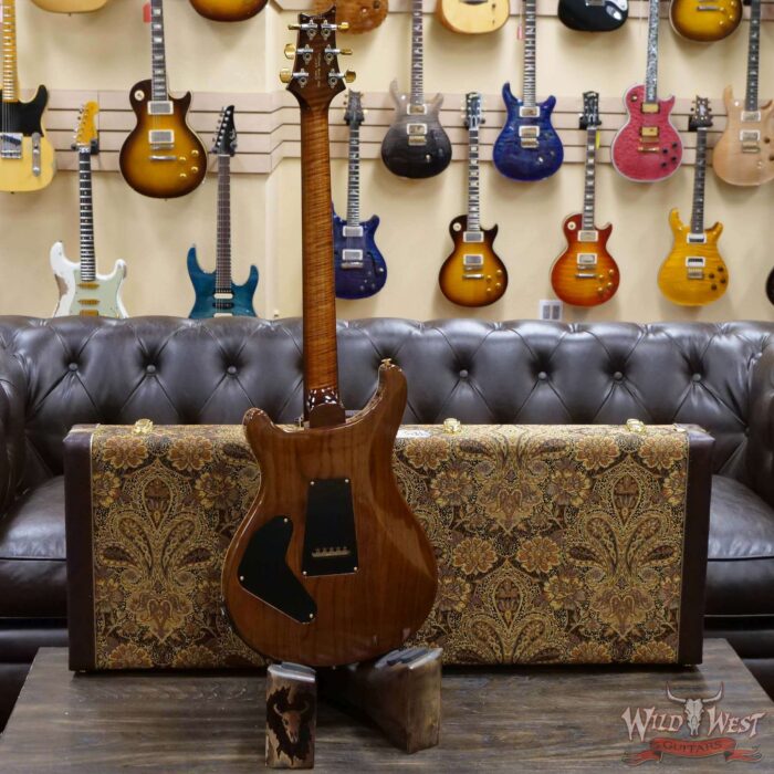Paul Reed Smith Wood Library 10 Top Swamp Ash Custom 24 Piezo P24 Flame Maple Neck Brazilian Rosewood Copperhead - Image 9