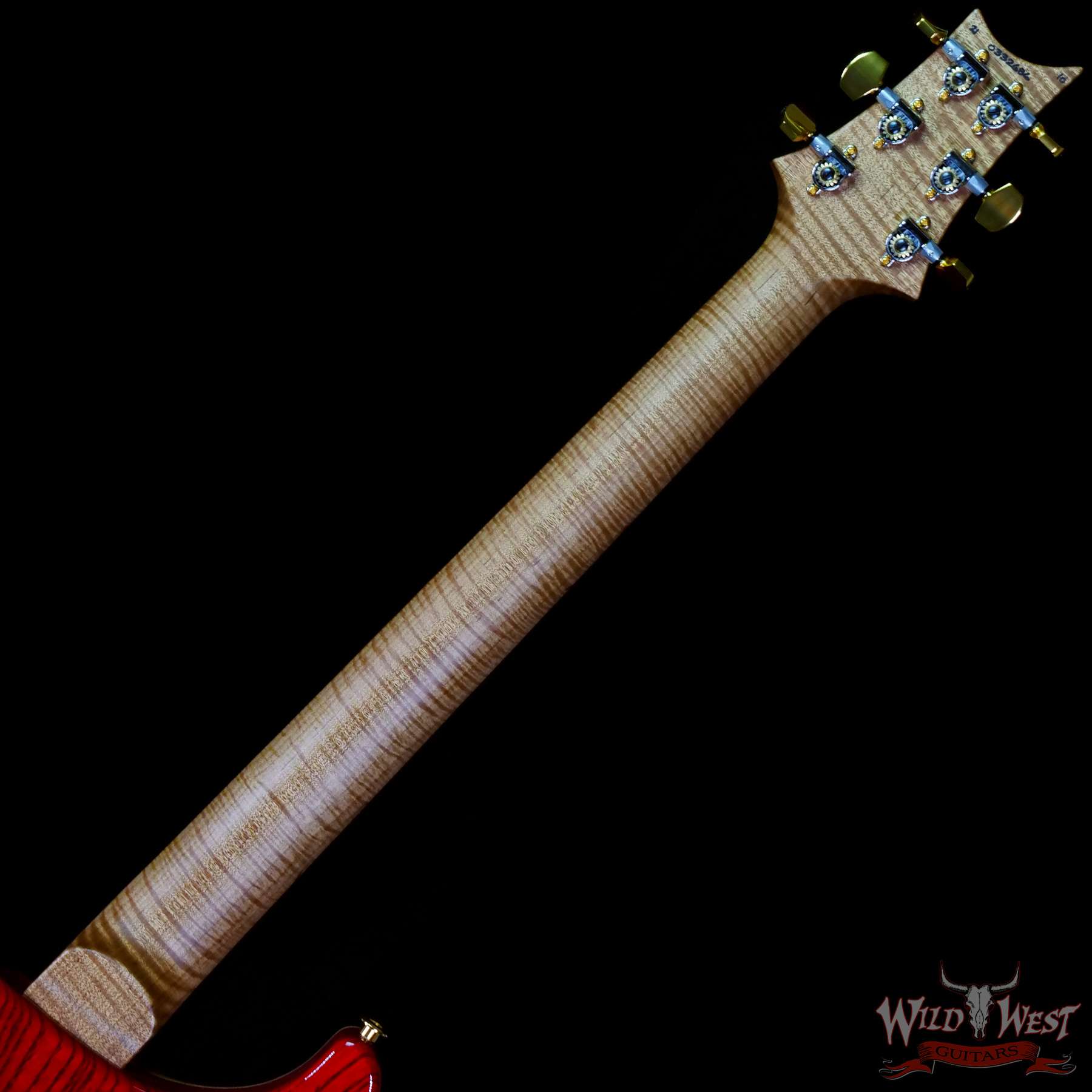 prs-wl-f10-cu24-bpcb-332686-c3__wwg.jpg Paul Reed Smith Wood Library 10 Top Swamp Ash Custom 24 Roasted Maple Neck Cocobolo Board Bonnie Pink Cherry Burst - Image 5