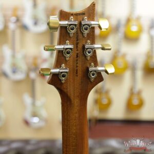 PRS Wood Library 10 Top Custom 24 Flame Maple Top Brazilian Rosewood Fingerboard Faded Blue Jean - Image 9