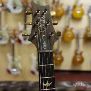 PRS Wood Library 10 Top Custom 24 Flame Maple Top Brazilian Rosewood Fingerboard Grey Black - Image 7