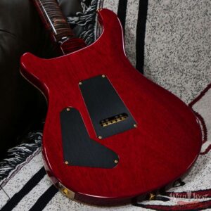 PRS Wood Library 10 Top Custom 24 Stained Flame Maple Neck Brazilian Rosewood Charcoal Cherry Burst - Image 10