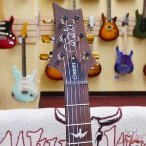 Paul Reed Smith PRS Wood Library 10 Top Custom 24 Flame Maple Neck Brazilian Rosewood Board Charcoal Cherry Burst - Image 7