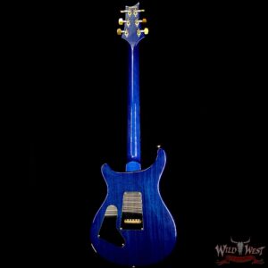 PRS Wood Library 10 Top Custom 24 Flame Maple Top Korina Neck with Cocobolo Board Violet Blue Burst - Image 7