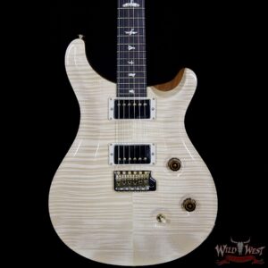 PRS Wood Library 10 Top Custom 24 Flame Top Korina Neck Cocobolo Board Natural - Image 3
