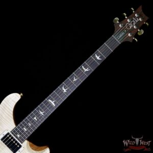 PRS Wood Library 10 Top Custom 24 Flame Top Korina Neck Cocobolo Board Natural - Image 8