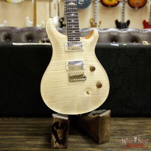 PRS Wood Library 10 Top Custom 24 Flame Top Korina Neck Cocobolo Board Natural - Image 10
