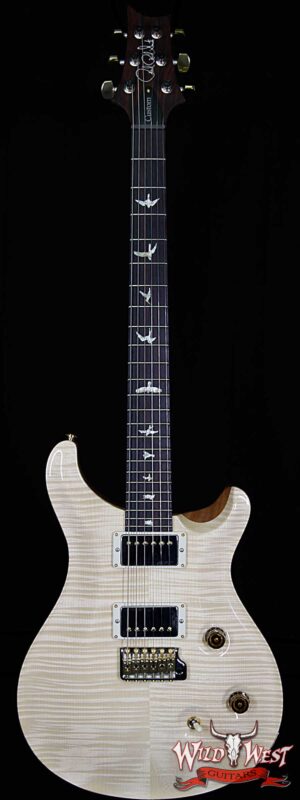 PRS Wood Library 10 Top Custom 24 Flame Top Korina Neck Cocobolo Board Natural