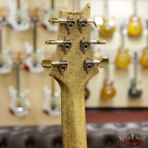 PRS Wood Library Flame 10 Top Custom 24 Korina Neck Ebony Fingerboard Natural - Image 9