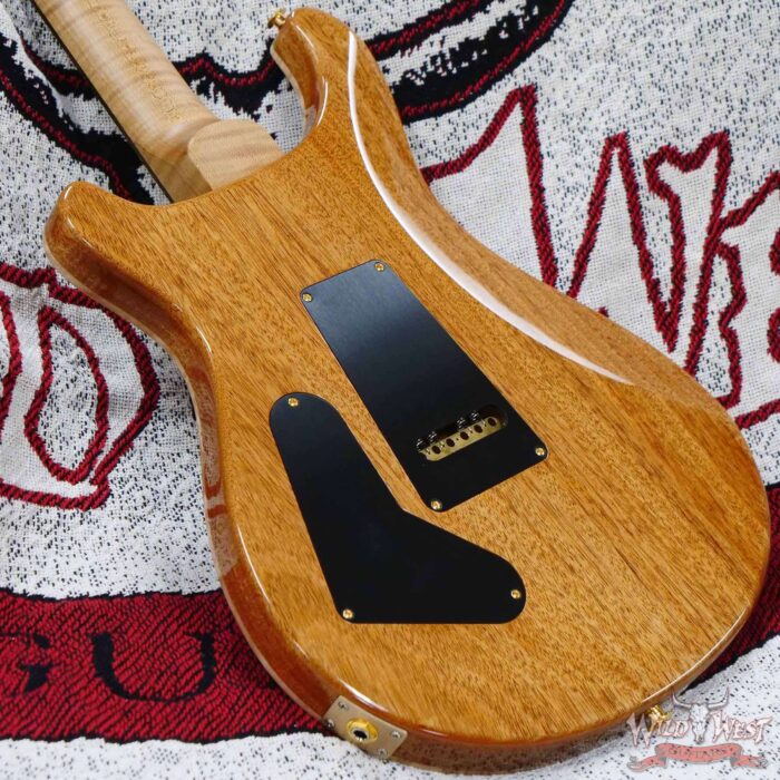 Paul Reed Smith Wood Library 10 Top Custom 24-08 Roasted Flame Maple Neck Brazilian Rosewood Board Grey Black Fade - Image 11