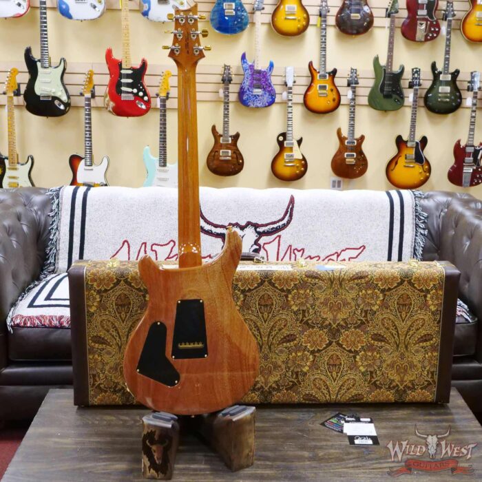 Paul Reed Smith PRS Wood Library 10 Top Custom 24-08 Brazilian Rosewood Board Blue Fade - Image 9