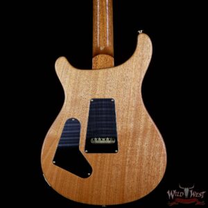 PRS Wood Library 10 Top Custom 24-08 Flame Maple Top Brazilian Rosewood Fingerboard Natural - Image 4
