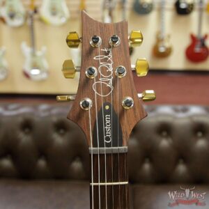 PRS Wood Library 10 Top Custom 24-08 Flame Maple Top Cocobolo Fingerboard Blood Orange - Image 9