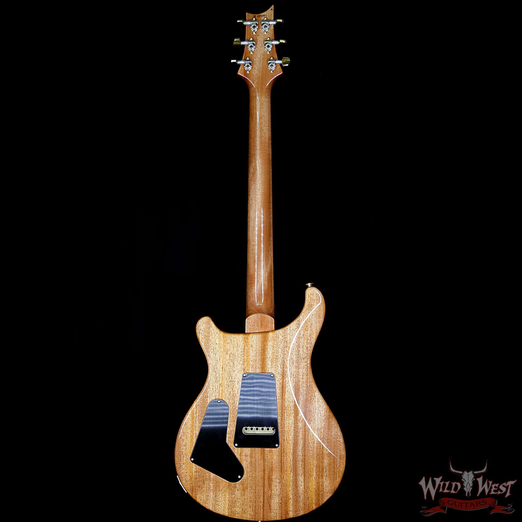 prs-wl-f10-cu2408-coco-bluefade-257391-bb__wwg.jpg PRS Wood Library 10 Top Custom 24-08 Flame Maple Top Cocobolo Fingerboard Blue Fade - Image 7