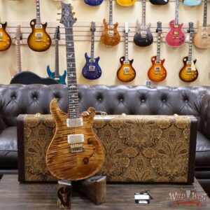 Paul Reed Smith Wood Library 10 Top Custom 24-08 Roasted Flame Maple Neck Brazilian Rosewood Board Copperhead - Image 6