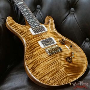 Paul Reed Smith Wood Library 10 Top Custom 24-08 Roasted Flame Maple Neck Brazilian Rosewood Board Copperhead - Image 8