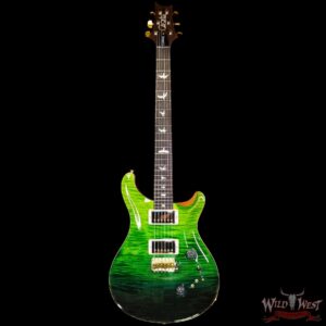 Paul Reed Smith PRS Wood Library 10 Top Custom 24-08 Brazilian Rosewood Board Green Fade - Image 3