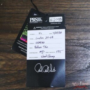 Paul Reed Smith PRS Wood Library 10 Top Custom 24-08 Brazilian Rosewood Board Green Fade - Image 12