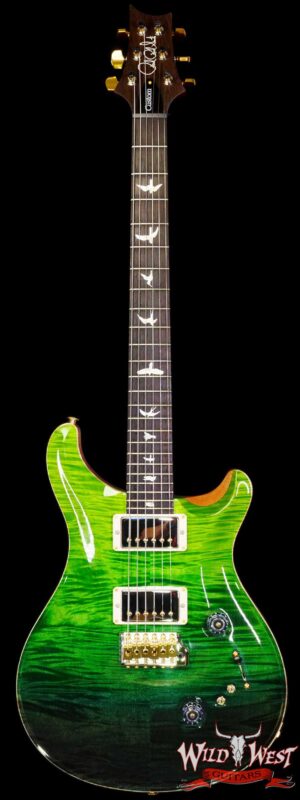 Paul Reed Smith PRS Wood Library 10 Top Custom 24-08 Brazilian Rosewood Board Green Fade