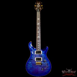 Paul Reed Smith PRS Wood Library 10 Top Custom 24-08 Brazilian Rosewood Board Violet Blue Burst - Image 3