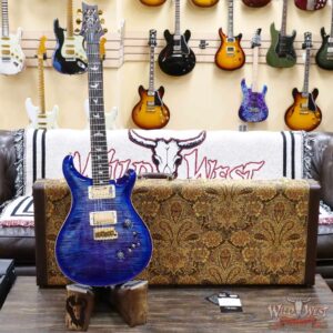 Paul Reed Smith PRS Wood Library 10 Top Custom 24-08 Brazilian Rosewood Board Violet Blue Burst - Image 5