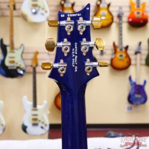 Paul Reed Smith PRS Wood Library 10 Top Custom 24-08 Brazilian Rosewood Board Violet Blue Burst - Image 9