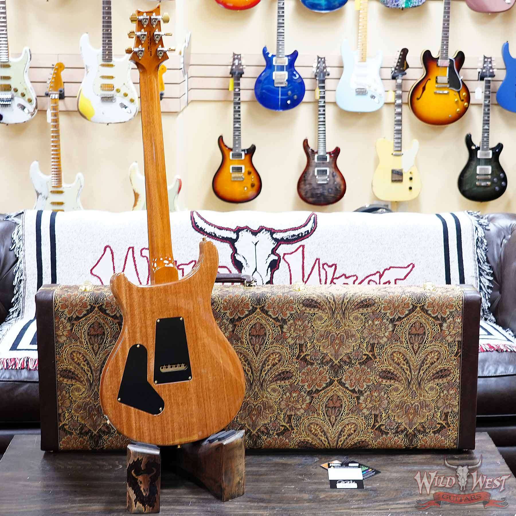 prs-wl-f10-cu24b-372314-d4__wwg.jpg Paul Reed Smith PRS Wood Library 10 Top Custom 24 Brazilian Rosewood Fingerboard Yellow Tiger 7.50 LBS (US Only / No International Shipping) - Image 9