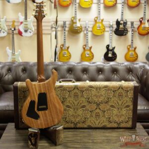 PRS Wood Library 10 Top Custom 24 Fatback Flame Maple Top Brazilian Rosewood Fingerboard Faded Blue Jean - Image 13