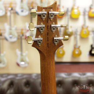 PRS Wood Library 10 Top Custom 24 Fatback Flame Maple Top Brazilian Rosewood Fingerboard Grey Black - Image 9
