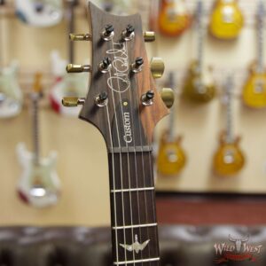 PRS Wood Library 10 Top Custom 24 Fatback Flame Maple Top Brazilian Rosewood Fingerboard Grey Black - Image 7